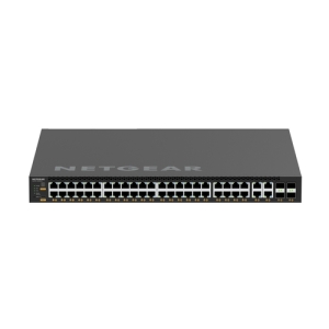 NETGEAR M4350-44M4X4V Gestionado L3 2.5G Ethernet (100/1000/2500) Energía sobre Ethernet (PoE) 1U Negro