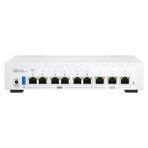 QNAP QHORA-322 router 2.5 Gigabit Ethernet, 10 Gigabit Ethernet Blanco