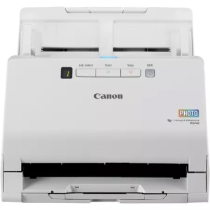 Reacondicionado | Canon RS40 Escáner alimentado con hojas 600 x 600 DPI Blanco