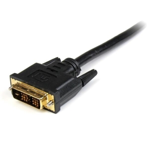 StarTech.com Cable HDMI a DVI 3m - DVI-D Macho - HDMI Macho - Adaptador - Negro