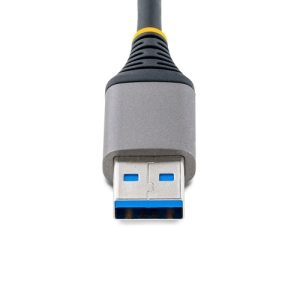 StarTech.com Hub USB de 4 Puertos - USB 3.0 de 5Gbps - Alimentado por el Bus - Concentrador de 4 Puertos USB-A con Alimentación Opcional - Ladrón USB Portátil - Cable 30cm StarTech.com Hub USB de 4 Puertos - USB 3.0 de 5Gbps - Alimentado por el Bus - Concentrador de 4 Puertos USB-A con Alimentación Opcional - Ladrón USB Portátil - Cable 30cm