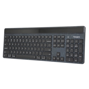 Targus Sustainable Energy Harvesting EcoSmart teclado Bluetooth QWERTY Nórdico Negro Targus Sustainable Energy Harvesting EcoSmart teclado Bluetooth QWERTY Nórdico Negro
