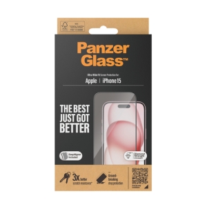 PanzerGlass Ultra Wide Fit Protector de pantalla Apple 1 pieza(s) PanzerGlass Ultra Wide Fit Protector de pantalla Apple 1 pieza(s)