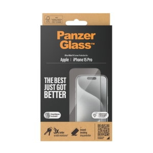 PanzerGlass Ultra Wide Fit Protector de pantalla Apple 1 pieza(s) PanzerGlass Ultra Wide Fit Protector de pantalla Apple 1 pieza(s)