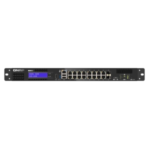 QNAP QGD-1600 Gestionado Gigabit Ethernet (10/100/1000) 1U Negro
