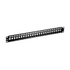 24-PORT BLANK 1U PATCH PANEL ACCS 24-PORT BLANK 1U PATCH PANEL ACCS