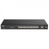 D-Link DGS-1100-26MPV2/E switch Gestionado L2 Gigabit Ethernet (10/100/1000) Energía sobre Ethernet (PoE) Negro 26-Port Layer2 PoE+Gigabit Smart Manage