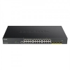 28-Port Smart Managed PoE+Gigabit Switc