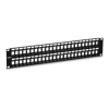 48-PORT BLANK 2U KEYSTONE ACCS