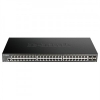 D-Link DGS-1250-52X Gestionado L3 Gigabit Ethernet (10/100/1000) Negro 52-Port Smart Managed Gigabit Switch 4x