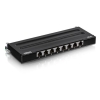 8-PORT CAT6A SHIELDED WALL ACCS 8-PORT CAT6A SHIELDED WALL ACCS