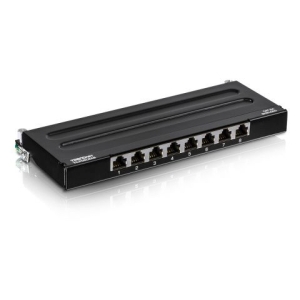 8-PORT CAT6A SHIELDED WALL ACCS