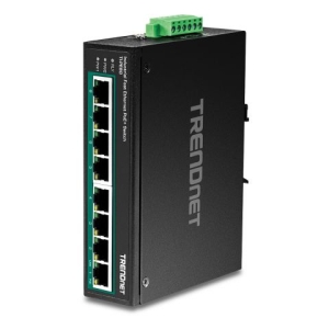8-PORT IND.FAST ETH POE+ SWITCHPERP