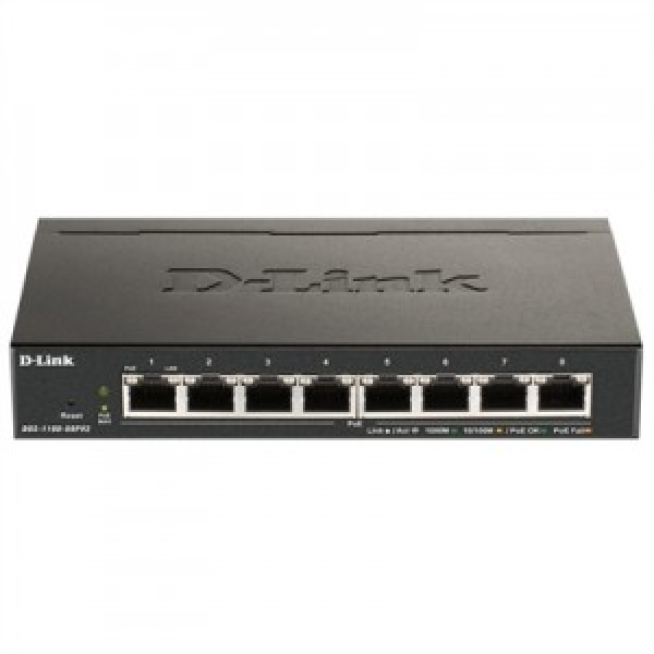 8-Port Layer2 PoE Smart Gigabit Switch8x