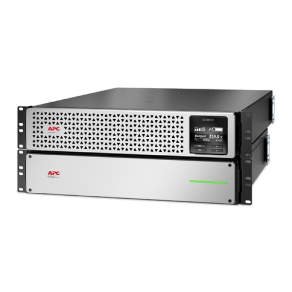 APC SRTL3000RM4UXLI-NC sistema de alimentación ininterrumpida (UPS) Doble conversión (en línea) 3 kVA 2700 W 8 salidas AC