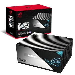 ASUS ROG THOR 1600W Titanium unidad de fuente de alimentación 20+4 pin ATX ATX Negro, Plata