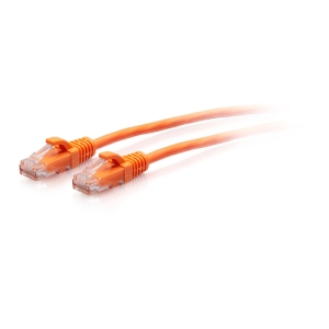 C2G Cable de conexión Ethernet delgado sin apantallar (UTP) con protección antienganche Cat6a de 2