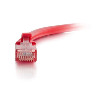 C2G Cable de conexión de red de 2 m Cat6 sin blindaje y con funda (UTP), color rojo C2G Cable de conexión de red de 2 m Cat6 sin blindaje y con funda (UTP), color rojo