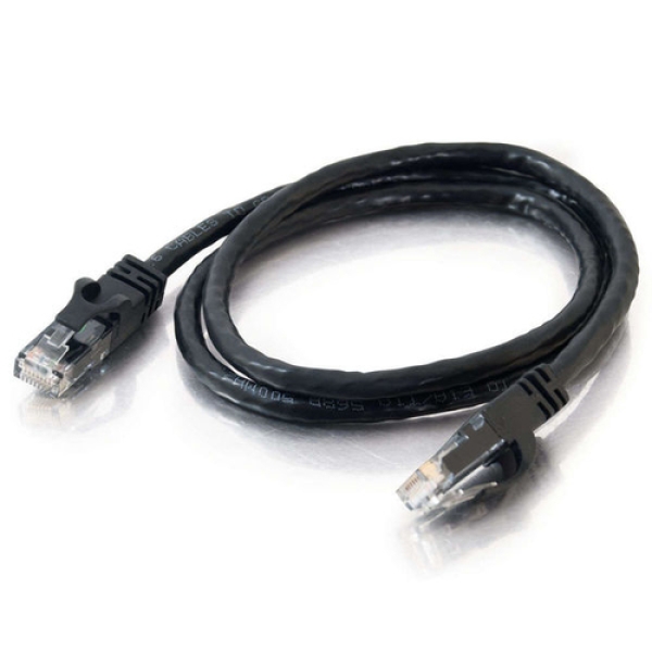 C2G Cat6a STP 1m cable de red Negro