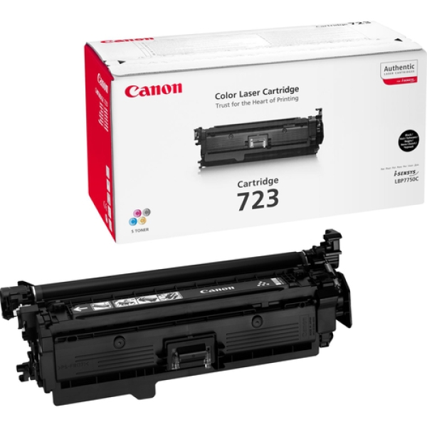 Canon 723BK cartucho de tóner 1 pieza(s) Original Negro