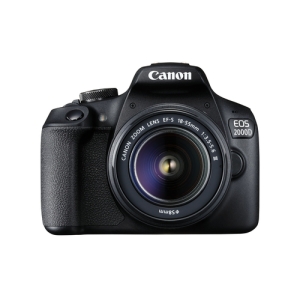 Canon EOS 2000D BK 18-55 IS + SB130 +16GB EU26 Juego de cámara SLR 24