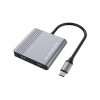 Conceptronic DONN13G base para portátil y replicador de puertos Alámbrico USB 3.2 Gen 1 (3.1 Gen 1) Type-C Gris Conceptronic DONN13G base para portátil y replicador de puertos Alámbrico USB 3.2 Gen 1 (3.1 Gen 1) Type-C Gris