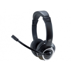 Conceptronic POLONA02B auricular y casco Auriculares Alámbrico Diadema Juego Negro