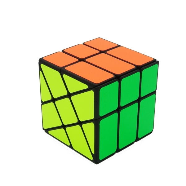 Cubo Rubik Qiyi Windmill 3x3 Negro