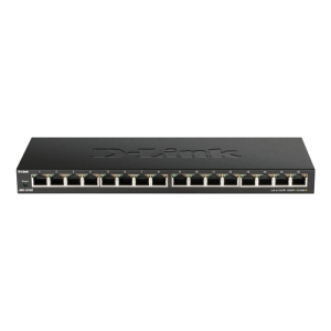 D-Link DGS-1016S switch No administrado Gigabit Ethernet (10/100/1000) Negro D-Link DGS-1016S switch No administrado Gigabit Ethernet (10/100/1000) Negro