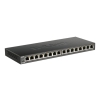 D-Link DGS-1016S switch No administrado Gigabit Ethernet (10/100/1000) Negro