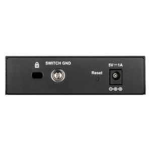 D-Link DGS-1100-05V2 switch Gestionado L2 Gigabit Ethernet (10/100/1000) Negro