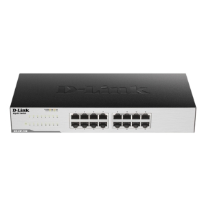 D-Link GO-SW-16G switch No administrado Gigabit Ethernet (10/100/1000) Negro