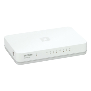 D-Link GO-SW-8G/E switch No administrado Gigabit Ethernet (10/100/1000) Blanco