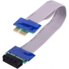 EXTENSOR RISER PCI-E1X 20CM WHITE