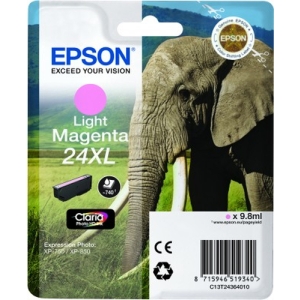 Epson Elephant Cartucho 24XL magenta claro Epson Elephant Cartucho 24XL magenta claro