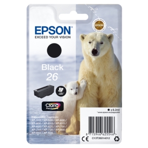 Epson Polar bear Cartucho 26 negro
