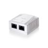 Equip 235112 toma de corriente RJ-45 Blanco