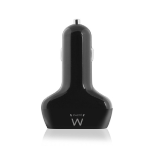 Ewent EW1354 cargador de dispositivo móvil Universal Negro Encendedor de cigarrillos Auto