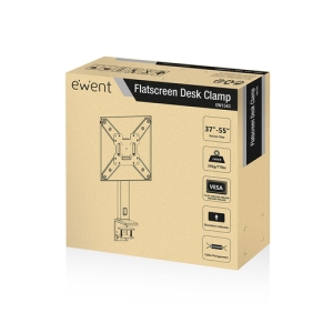 Ewent EW1543 soporte para TV 139,7 cm (55") Negro Ewent EW1543 soporte para TV 139,7 cm (55") Negro