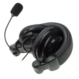 Alternative view of Ewent EW3564 auricular y casco Auriculares Alámbrico Diadema Llamadas/Música Negro