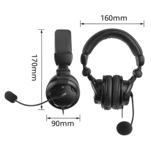 Ewent EW3564 auricular y casco Auriculares Alámbrico Diadema Llamadas/Música Negro Ewent EW3564 auricular y casco Auriculares Alámbrico Diadema Llamadas/Música Negro