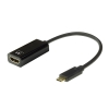 Ewent EW9823 adaptador de cable de vídeo 0,15 m USB Tipo C HDMI tipo A (Estándar) Negro Cable adaptador ewent usb tipo c EW9823