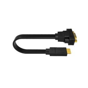Ewent EW9869 adaptador de cable de vídeo 0,15 m HDMI tipo A (Estándar) VGA (D-Sub) Negro Ewent EW9869 adaptador de cable de vídeo 0,15 m HDMI tipo A (Estándar) VGA (D-Sub) Negro