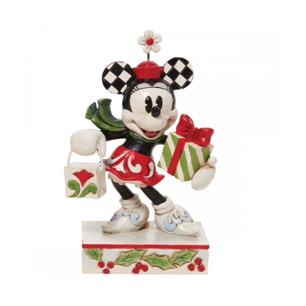 Figura Enesco Disney Minnie Regalos Navidad