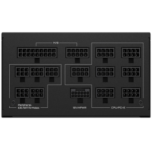 Gigabyte UD1300GM PG5 unidad de fuente de alimentación 1300 W 20+4 pin ATX ATX Negro