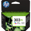 HP Cartucho de tinta Original 303XL tricolor de alta capacidad