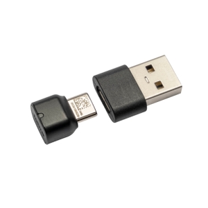 Alternative view of Jabra 14208-38 cambiador de género para cable USB C USB A Negro