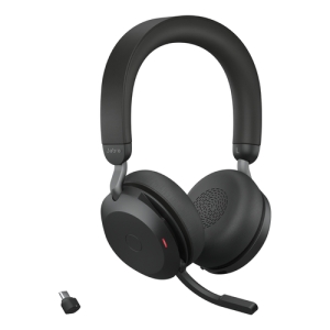 Jabra 27599-989-889 auricular y casco Auriculares Inalámbrico y alámbrico Diadema Llamadas/Música USB Tipo C Bluetooth Base de carga Negro