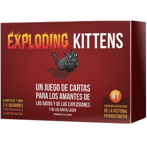 Juego Mesa Asmodee Exploding Kittens Pegi