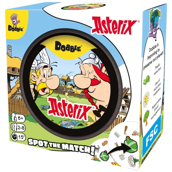 Juego Mesa Dobble Asterix Pegi 7